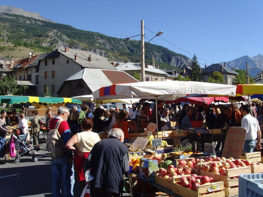 Studio Barcelonnette Ubaye, Provence Enchastrayes Buitenkant foto