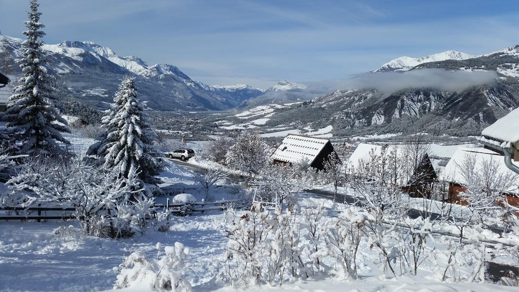 Studio Barcelonnette Ubaye, Provence Enchastrayes Buitenkant foto
